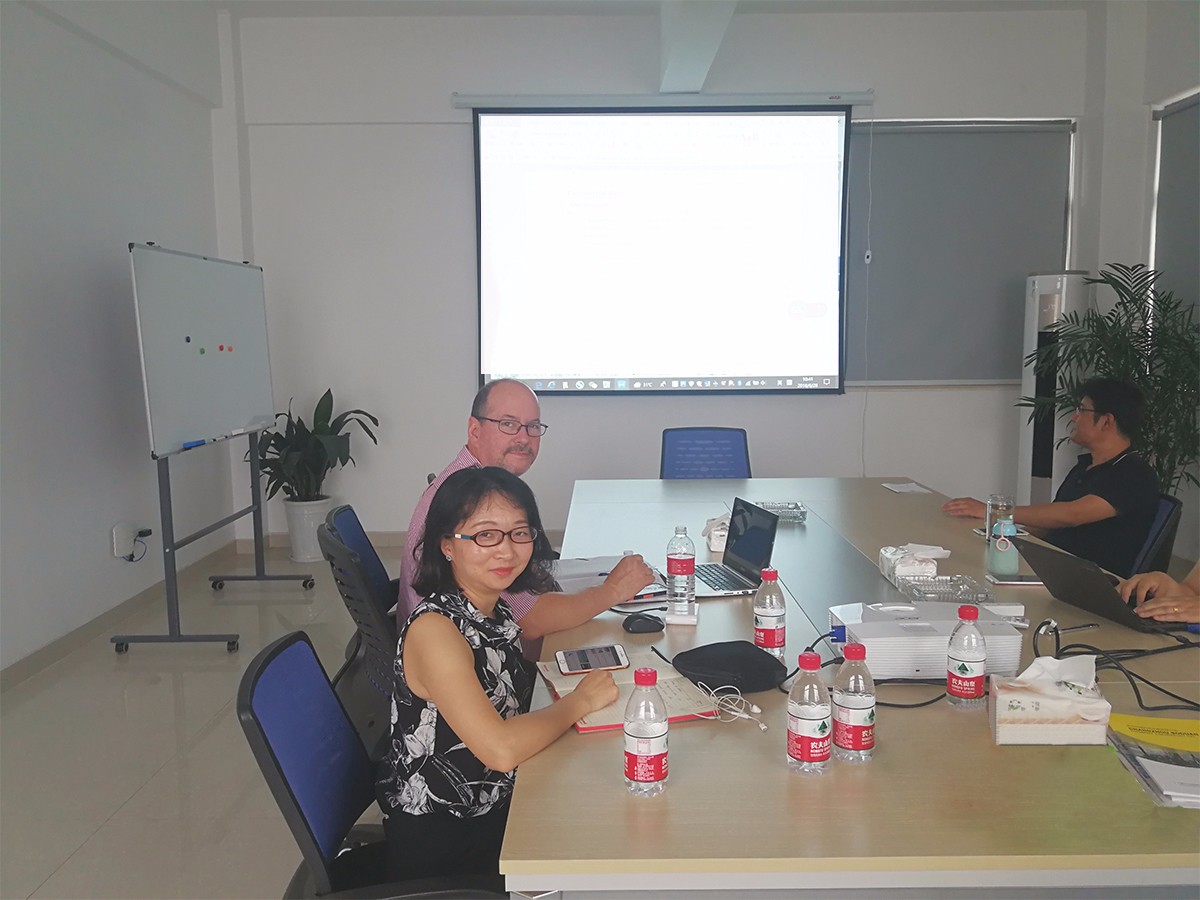 2018年和国外某世界100强企业达成一台煅烧窑的合同